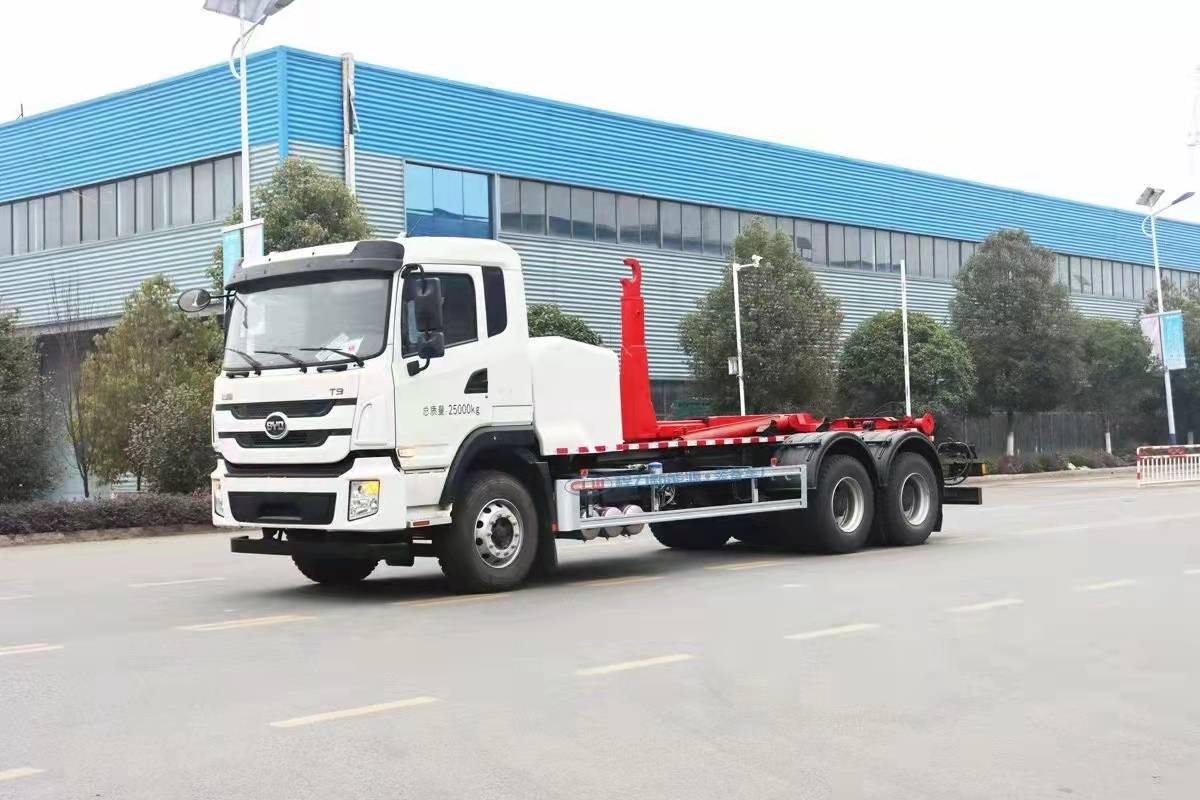 比亞迪T9純電動(dòng)自裝卸垃圾車(chē)